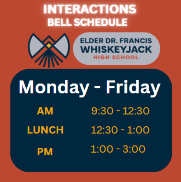 Interactions Bell Schedule